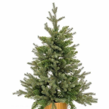 Kerstboom Groen Gouden Polyethyleen 58 x 58 x 90 cm 2