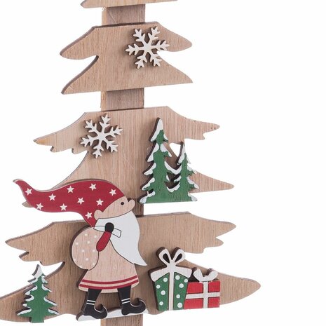 Kerstboom Multicolour 14,5 X 5 X 26 CM 2
