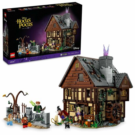 Playset Lego Disney Hocus Pocus - Sanderson Sisters&apos; Cottage 21341 2316 Onderdelen 1
