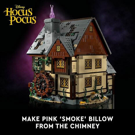 Playset Lego Disney Hocus Pocus - Sanderson Sisters&apos; Cottage 21341 2316 Onderdelen 4