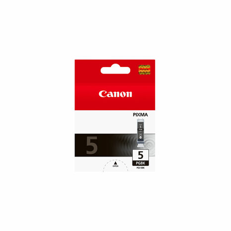 Originele inktcartridge Canon PGI-5 BK Zwart (1 Stuks) 1