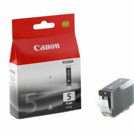 Originele inktcartridge Canon PGI-5 BK Zwart (1 Stuks) 2