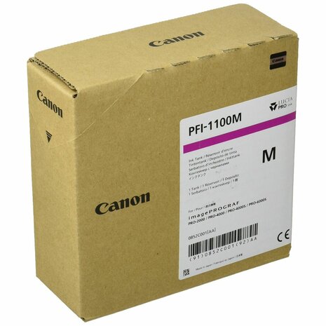 Originele inktcartridge Canon PFI-1100M Magenta 3