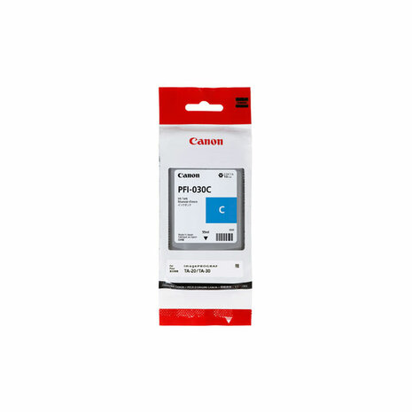 Originele inktcartridge Canon PFI-030C Cyaan 2