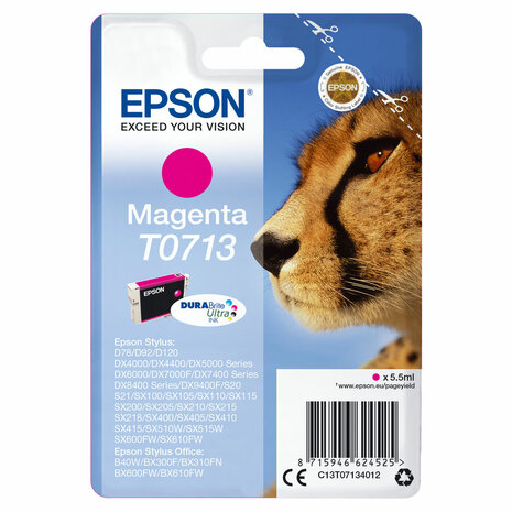 Originele inktcartridge Epson C13T07134012 Magenta 1