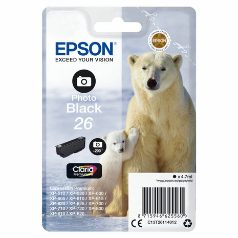 Originele inktcartridge Epson 235M260 Zwart 1
