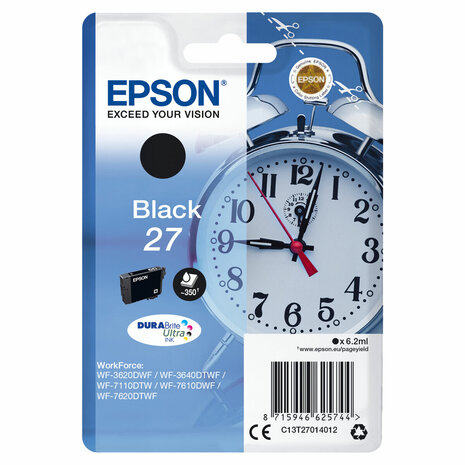 Originele inktcartridge Epson WF-3000 Zwart 1