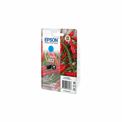 Originele inktcartridge Epson 503 Blauw Cyaan 3