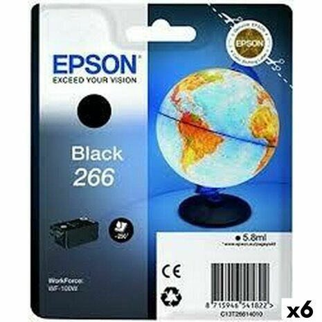 Originele inktcartridge Epson WF-100W Zwart (6 Stuks) 1