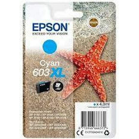 Originele inktcartridge Epson 603 XL Cyaan (10 Stuks) 2