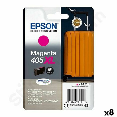 Originele inktcartridge Epson WORKFORCE PRO Magenta (8 Stuks) 1