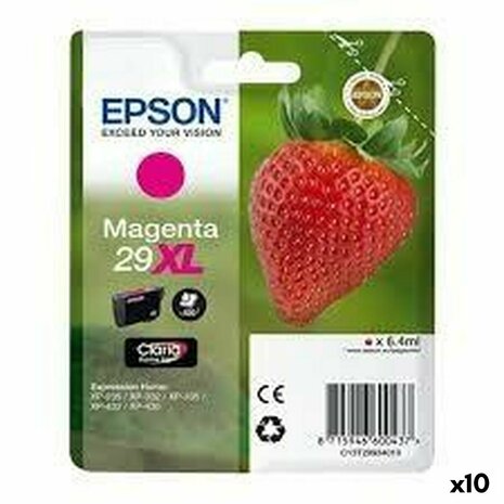 Originele inktcartridge Epson 29 XL Magenta (10 Stuks) 1