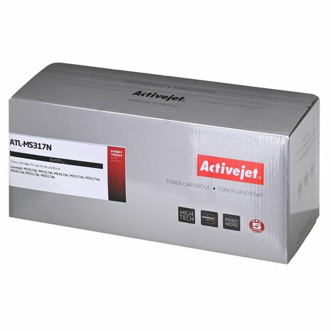 Compatibel Toner Activejet Lexmark 51B2000 Zwart 1