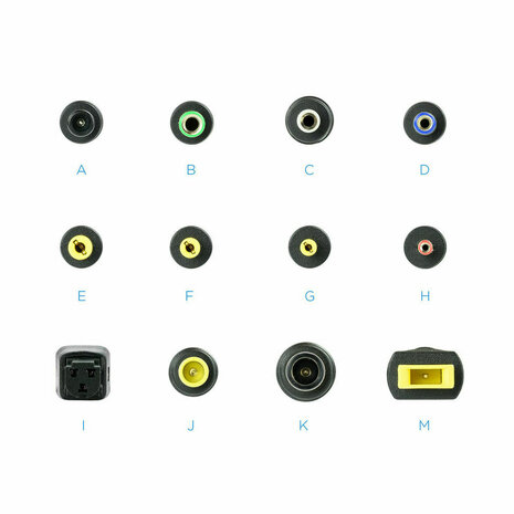 Laptop oplader TooQ TQLC-100BS01M Universeel 100W 2