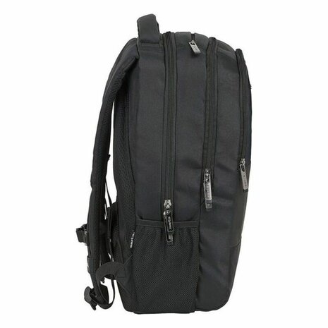 Rugtas voor Laptop en Tablet met USB Uitgang Safta 15,6&apos;&apos; Zwart 30 x 43 x 16 cm 6