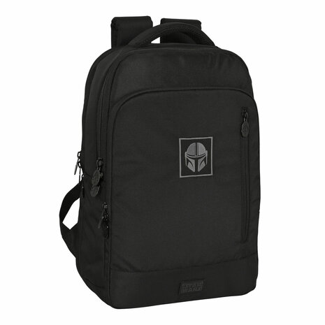 Rugtas voor Laptop en Tablet met USB Uitgang The Mandalorian Zwart 1