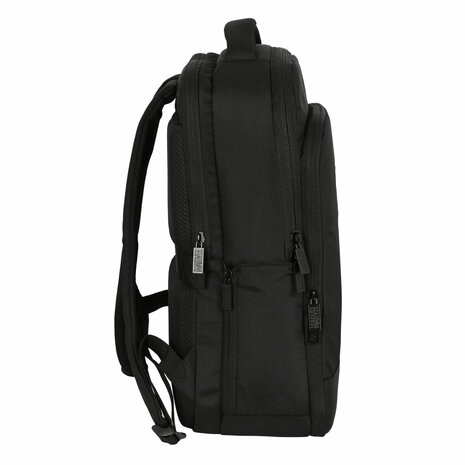 Rugtas voor Laptop en Tablet met USB Uitgang Capitán América Zwart 8