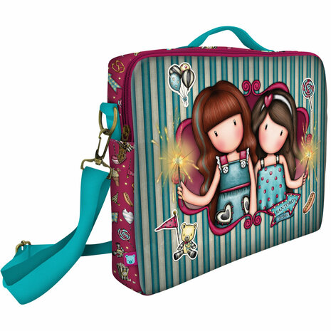 Laptoptas Gorjuss Fireworks 14,1&apos;&apos; Kastanjebruin (37.5 x 29.5 x 6 cm) 2