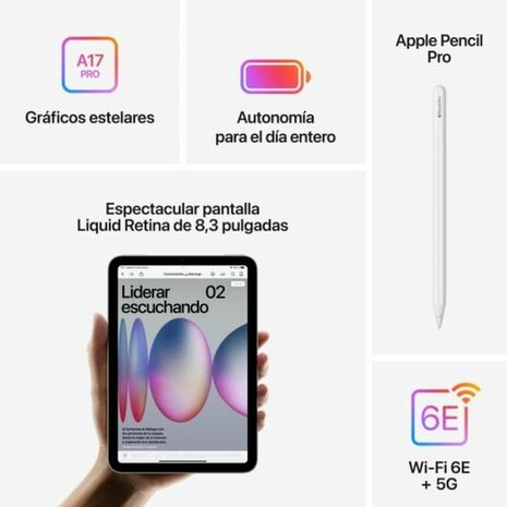 Tablet Apple MXPP3TY/A 128 GB Blauw 7