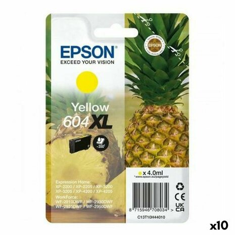 Originele inktcartridge Epson XP-2200 WF-2910DWF Geel (10 Stuks) 1