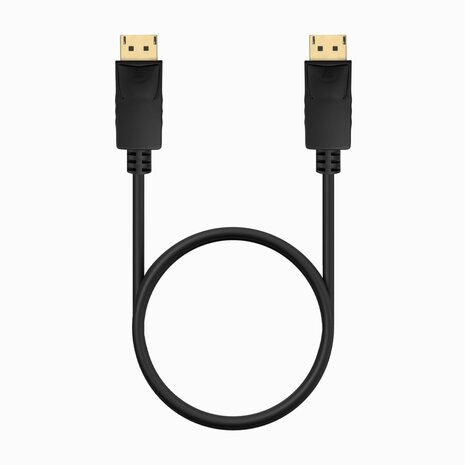 DisplayPort kabel Aisens A124-0737 Zwart 50 cm 1