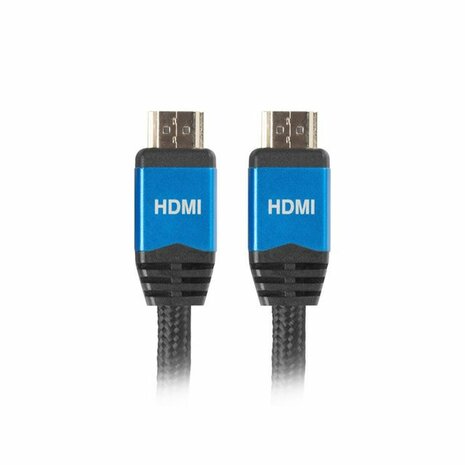 HDMI-Kabel Lanberg CA-HDMI-20CU-0030-BL Zwart 3 m 4K Ultra HD Mannelijk/Mannelijk 2