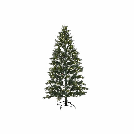 Kerstboom Home ESPRIT Groen Metaal Polyethyleen Besneeuwd 130 x 130 x 210 cm 5