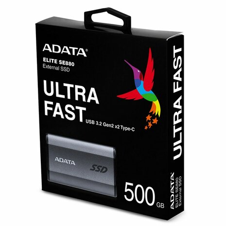 Externe Harde Schijf Adata SE880 2,5" 500 GB SSD 6