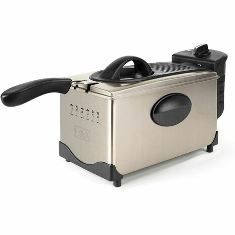 Airfryer Black & Decker ES9730040B 2100 W 3 L Grijs 2