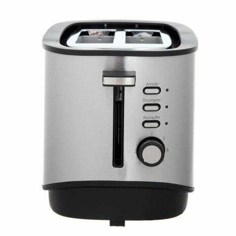 Broodrooster Continental Edison CEGP2FIX Staal 800 W 2