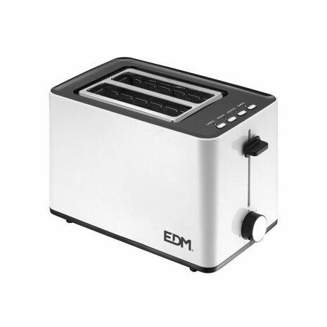 Broodrooster EDM 07638 White Design 850 W 1