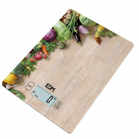 Keukenweegschaal EDM Bruin 5 kg 14 x 19.5 cm 1
