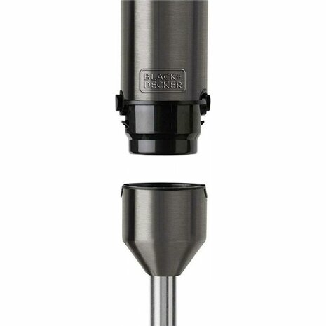 Multifunctionele Staafmixer met Accessoires Black & Decker ES9160140B Zwart Grijs Zilverkleurig 1200 W 2