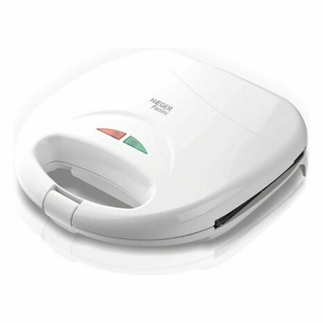 Tosti-ijzer Haeger SM-75G.007A Wit 750 W 1