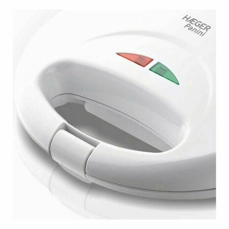 Tosti-ijzer Haeger SM-75G.007A Wit 750 W 3
