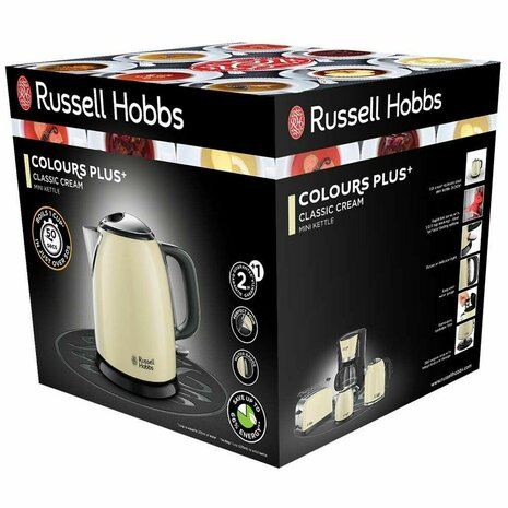 Waterkoker met ledverlichting Russell Hobbs 24994-70 Crème 2400 W (1 L) 2