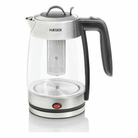 Waterkoker Haeger EK-22F.020A Wit Roestvrij staal 2200 W 1