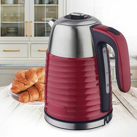 Waterkoker Feel Maestro  MR-051 Zwart Rood 2200 W 1,7 L 2