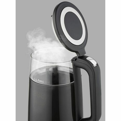 Waterkoker Feel Maestro MR-049 Zwart Transparant Kristal Borosilicaatglas 2200 W 1,7 L 3