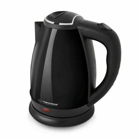 Waterkoker Esperanza EKK113K Zwart Roestvrij staal Plastic 1800 W 1,8 L 1