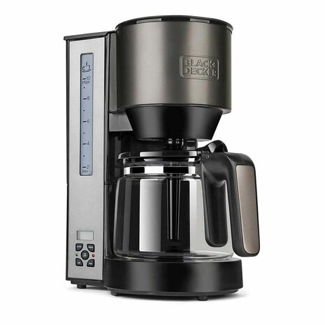 Volautomaat koffiezetapparaat Black & Decker ES9200020B                      Zwart Zilverkleurig 1000 W 1