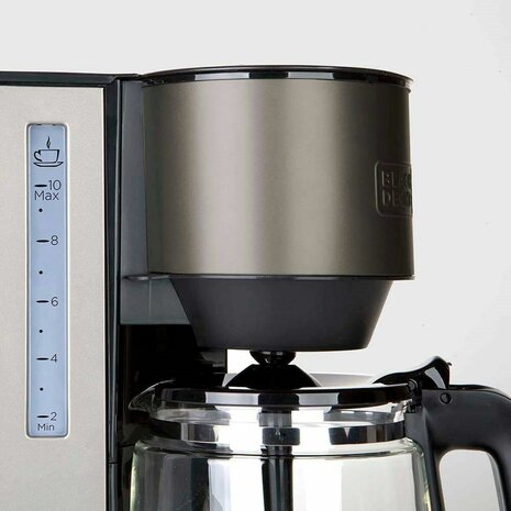 Volautomaat koffiezetapparaat Black & Decker ES9200020B                      Zwart Zilverkleurig 1000 W 6