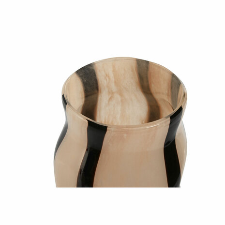 Vaas Home ESPRIT Zwart Crème Kristal Modern 15 x 15 x 29,2 cm 2
