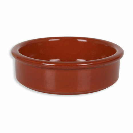 Sauspan Azofra Bruin Aardewerk (24 Stuks) (ø 8 cm) 2