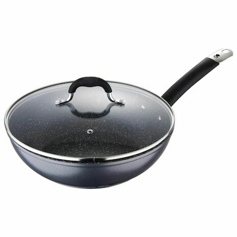 Wokpan Masterpro Grijs Aluminium Gehard aluminium (Ø 28 cm) 1