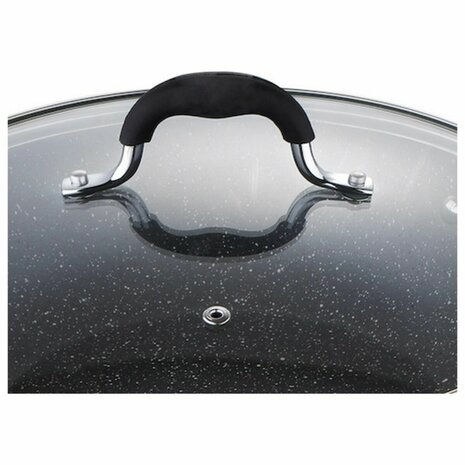 Wokpan Masterpro Grijs Aluminium Gehard aluminium (Ø 28 cm) 3