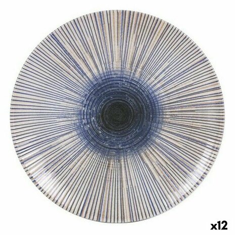 Dessertbord La Mediterránea Irys 20 x 20 x 2 cm (12 Stuks) (20 cm) 1