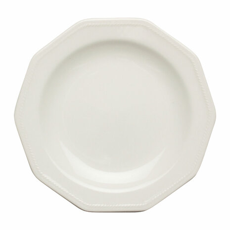 Dessertbord Churchill Artic White Wit Keramisch Porslin Ø 20,5 cm (6 Stuks) 2