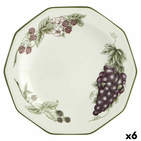 Dessertbord Churchill Victorian Orchard Keramisch Porslin Ø 20,5 cm (6 Stuks) 1