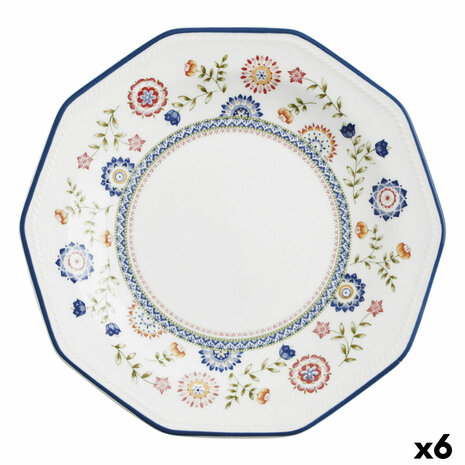 Dessertbord Churchill Bengal Keramisch Porslin Ø 20,5 cm (6 Stuks) 1